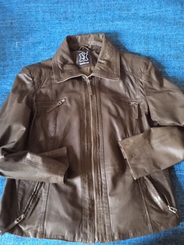 Kurtkalar: Dəri kurtka, Bershka, XL — 1