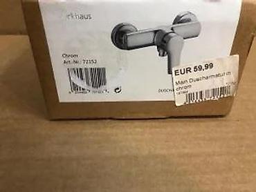 Slavine: Eyckhaus Main – zidna baterija za tuš - Jednoručna tuš baterija za — 12