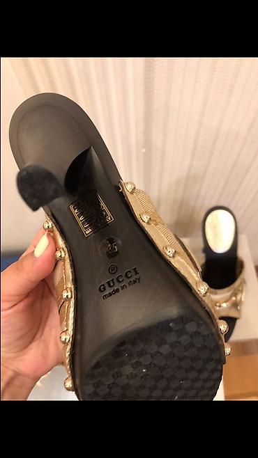 gucci ayaqqabı: Gucci qadın sandaleti – orijinal italyan istehsalı - Model: Gucci — 5