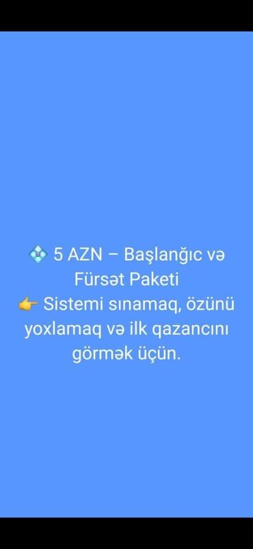 İş axtarıram (rezümelər): Satış məsləhətçisi tələb olunur, Yalnız qadınlar üçün, Həftəlik ödəniş