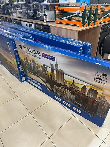 televizo: TAUBE VIDAA Smart TV – 165 sm (65") 4K Ultra HD - Ekran: 165 sm — 1