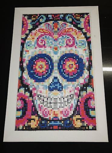 o7 sekilleri: Məhsul: Rəngli “diamond painting” tablo Təsvir: - Mövzu: Meksika — 1