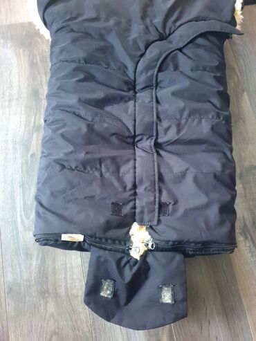 Kolica za bebe: Topla zimska navlaka/``footmuff’’ za kolica sa postavom od prirodne — 5