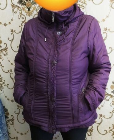 uteplennaya detskaya kurtka: Женская куртка M (EU 38), цвет - Фиолетовый