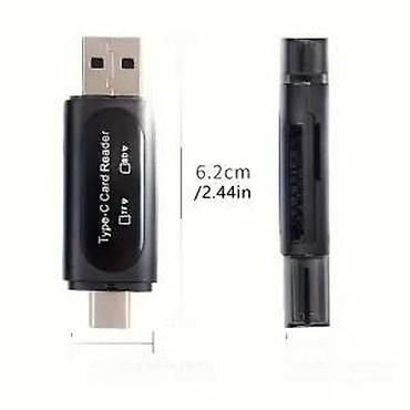 Ostali kompjuterski delovi: Čitač memorijskih kartica sa dva slota za USB tip C/USB A T. OPIS — 9