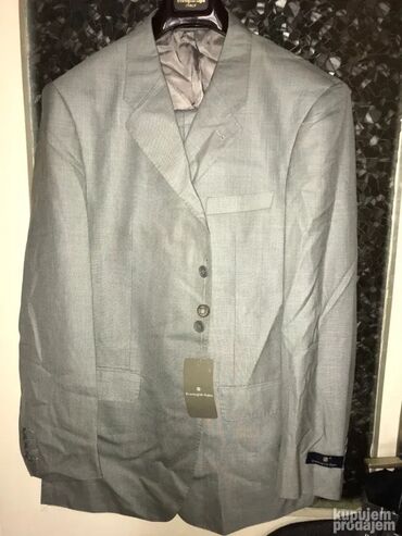 Odela: Dvodelno odelo, XL (EU 54), L (EU 52), bоја - Tamnoplava, Vuna — 7