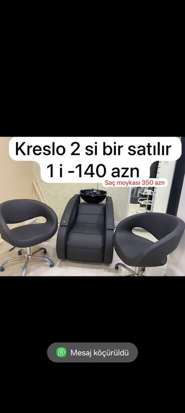 Salon, tibbi kreslolar: Tecili cixmalidi sehere
Ünvan Əcəmi 
Nika