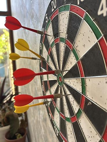 İdman oyunları: Dart taxtası və oxlar dəsti - Standart ölçülü, dairəvi dart taxtası — 2