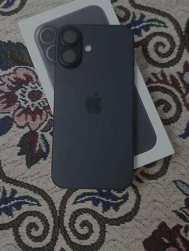 iphone 114: IPhone 16, 128 GB, Qara, Face ID — 2