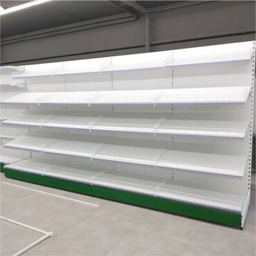 Стеллажи: Металлический стеллаж сборный, торговые стеллажи, железная мебель — 5