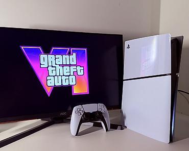 чехол редми 14 с: Sony PlayStation 5 Slim (версия с дисководом) + беспроводной — 1