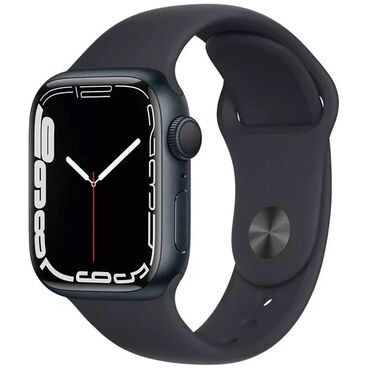 часы со стразами: Apple watch 7 45 mm черные состояние отличное полный комплект