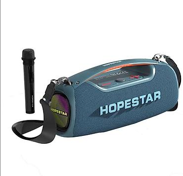 Динамики и колонки: Колонка с микрофоном Hopestar A60 Портативная акустическая стерео — 9