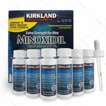 MINOXIDIL KIRKLAND 5%ДЛЯ РОСТА ВОЛОС И