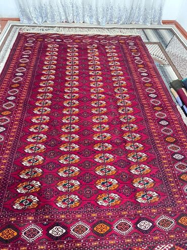арматура 6: Килем Жаңы, Антиквариат, 300 * 200, Жүн, Түркмөнстан, Накталай эмес/накталай төлөм