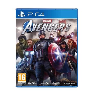 набор геймера: Мстители Marvel (Marvel Avengers) (PS4, русская версия) Игра Мстители