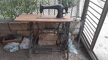 stitch kuklası: Məhsul: Singer ayaq pedallı tikiş maşını (mexaniki, stolüstü — 4