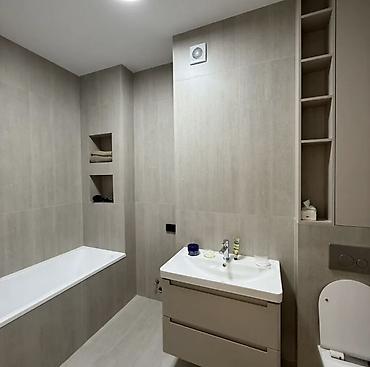 flat osh: 2 комнаты, 58 м², Асанбай мкр Элитка, 2 этаж, Дизайнерский ремонт — 8