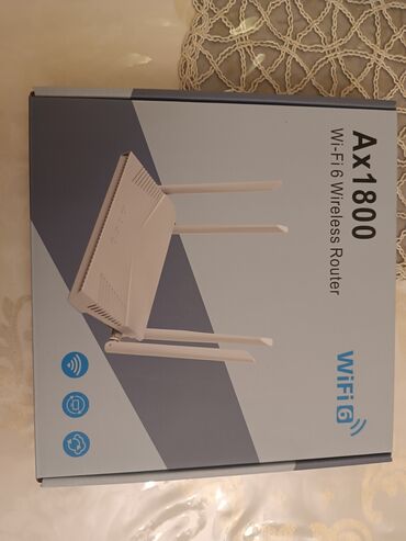 Modemlər və şəbəkə avadanlıqları: Ax1800, Wireless Router. Yenidir lalafo.az -da Modemlər və şəbəkə avadanlıqları: Ax1800, Wireless Router. Yenidir