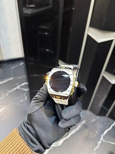 Qol saatları və aksesuarlar: Smart saat "VERTU WATCH BLUE CARBON GOLD BLUE STRAP 2025" Vertu — 8