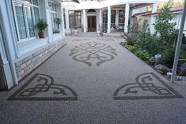 каменный ковёр: Ассаляму Аллейкум Всем Укладка каменного ковёра Таш Килем из — 9