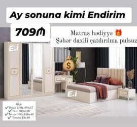 Masa və oturacaq dəstləri: Yataq desti rəng seçimi var