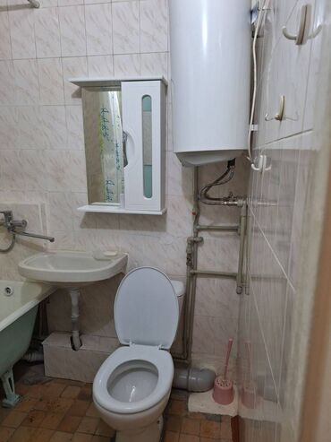 южные микрорайоны: 1 бөлмө, 32 кв. м, 2 кабат, Косметикалык ремонт