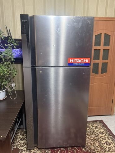 холодильник миний: Холодильник Hitachi, Б/у, Двухкамерный