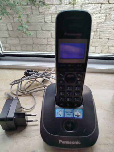 dem: Stasionar telefon Panasonic, Simsiz, Yeni, Pulsuz çatdırılma