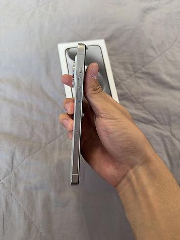 ipod touch: IPhone 15 Pro Max, Б/у, 256 ГБ, White Titanium, 85 % — 4