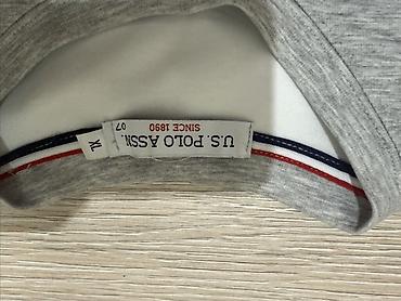 батник поло: Свитшот U.S. Polo Assn. - Цвет: светло‑серый меланж - Размер по — 3