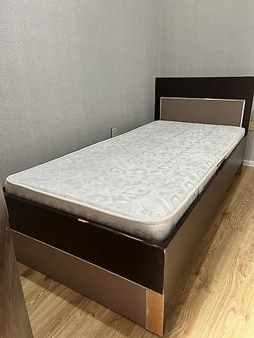 elektrikli dosek: İşlənmiş, Təknəfərlik çarpayı, Bazasız, Matras ilə — 1