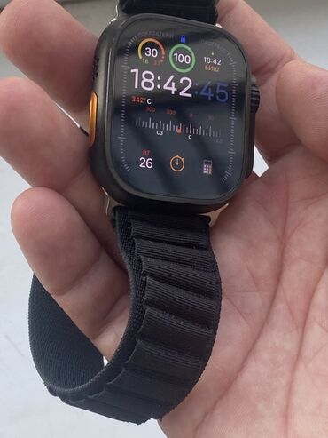 моей доплатой: Apple Watch Ultra 2 black 100% Брали новыми ! Состояние отличное !
