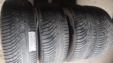 Шины: Шины 235 / 55 / R 18, Всесезонная, Б/у, Комплект, Легковые, Michelin