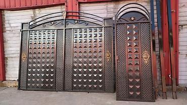 Распашные ворота: Ворота, распашные, откатные, металл России, высокое качество — 11