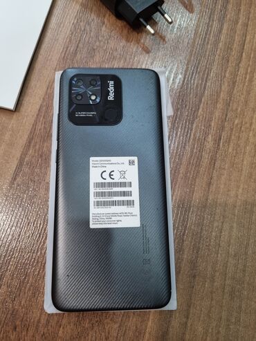 ксиоми 12: Xiaomi, Redmi 10C, Б/у, 64 ГБ, цвет - Серый, 2 SIM