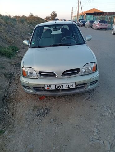 лизинг авто бишкек без первоначального взноса: Nissan Март: 2001 г., 1.3 л, Автомат, Бензин, Хетчбек