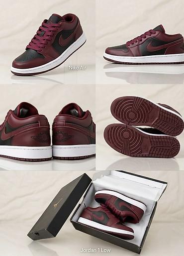 фила: Продам Air Jordan 1 Low (бордовые с черным), 37 размер Абсолютно — 2