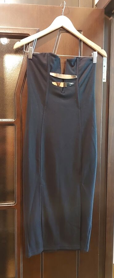 женское платье с воланом: Коктейльное платье, S (EU 36)