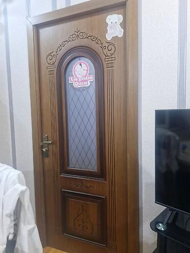 Taxta otaq qapısı - Material: təbii ağac teksturasına malik MDF/taxta