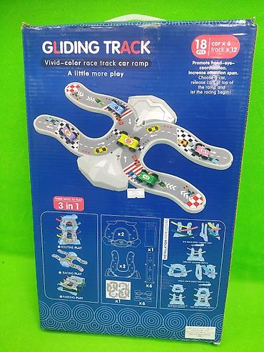 gameboy advanced: Игровой набор Gliding Track — яркая многоуровневая гоночная трасса с — 2
