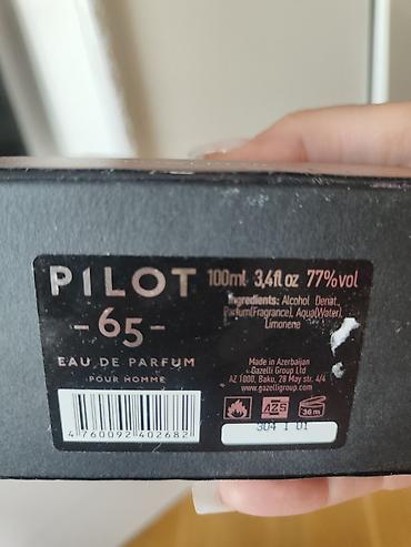 Парфюмерия: Məhsul: Pilot 65 Eau de Parfum – Pour Homme Təsvir: - Kişilər üçün — 2