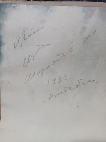 Картины: 1. Картина "Цветы". Акварель. 1995 г. Витебск. Белоруссия. Размер — 5