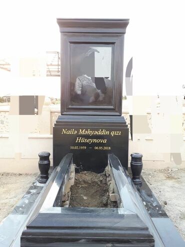 Başqa xidmətlər: Mərmər qranit işləri. Məzar daşları və heykəllərin hazırlanması qəbir — 4