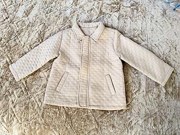 kinder one piece: Uşaq üçün qızılı-bej rəngli yüngül üst geyimi (jaket) - Material — 2