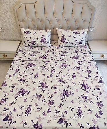 Комплекты постельного белья: Комплект постельного 100% хлопок фланель, бязь, кретон, лён, белья с — 54