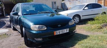 машина женский: Kia Sephia: 1998 г., 1.8 л, Механика, Бензин, Седан