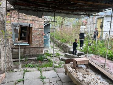 снять дом в бишкуле на длительный срок: 30 кв. м, 2 бөлмө, Жертөлө, ороо, Забор, тосулган