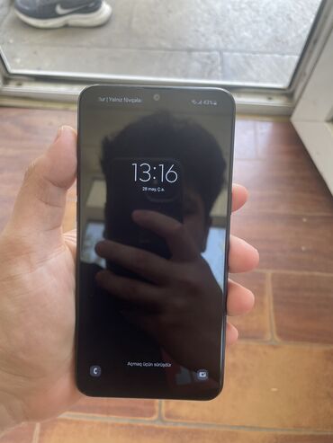 100 telefon: Samsung A10s, 32 GB, rəng - Qara, Barmaq izi