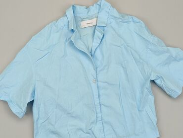bershka bluzki z krótkim rękawem: Koszula Damska, Bershka, XS, stan - Bardzo dobry